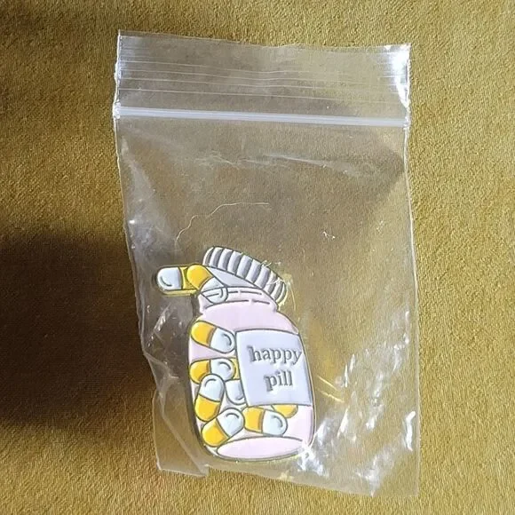 Happy Pills Enamel Pin - Picture 5 of 8